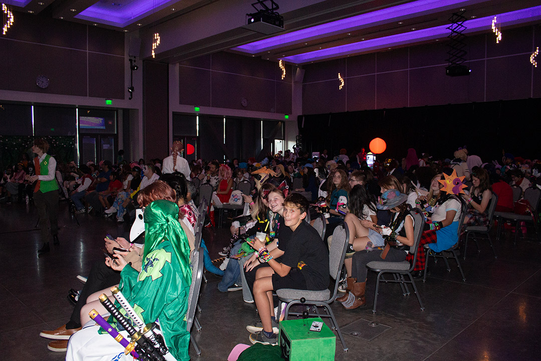 Attendees seated at the finale