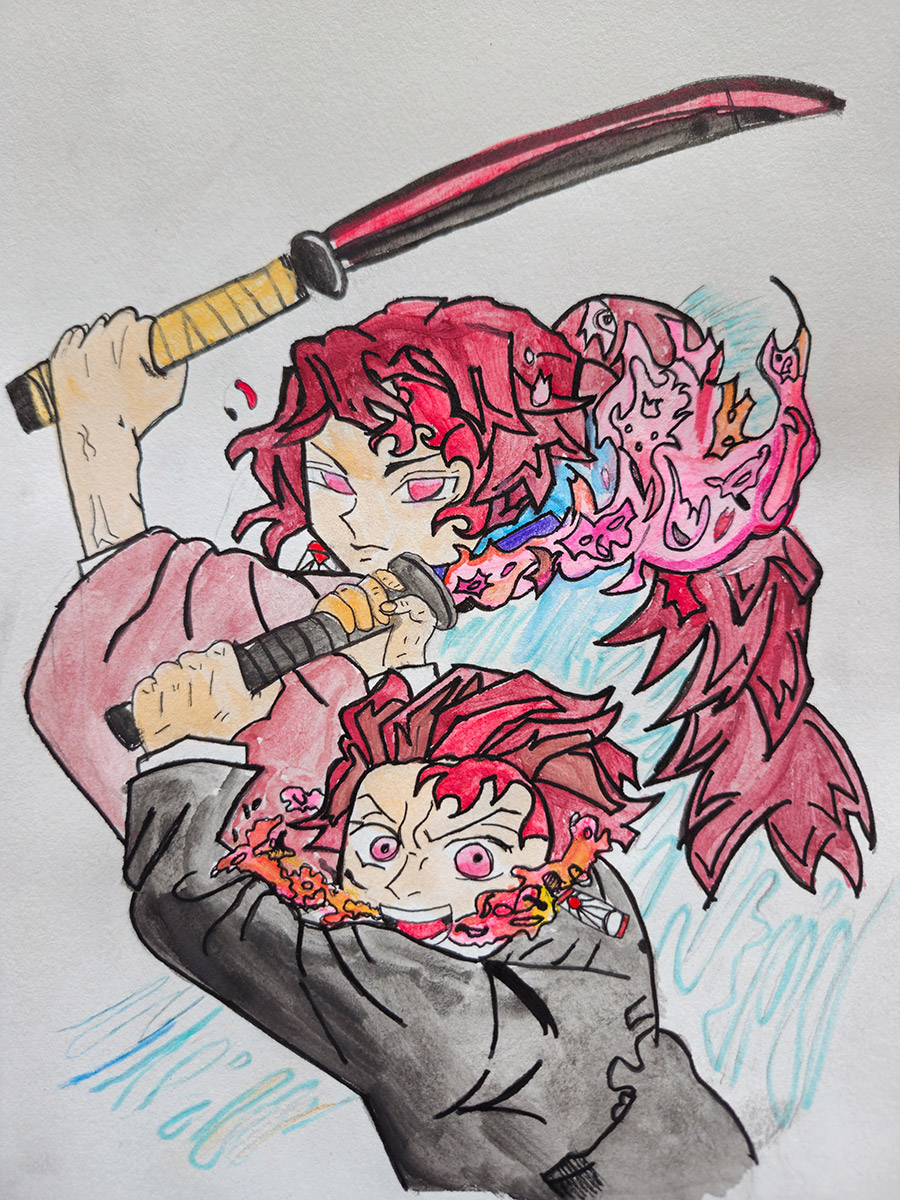 Tanjiro's rage