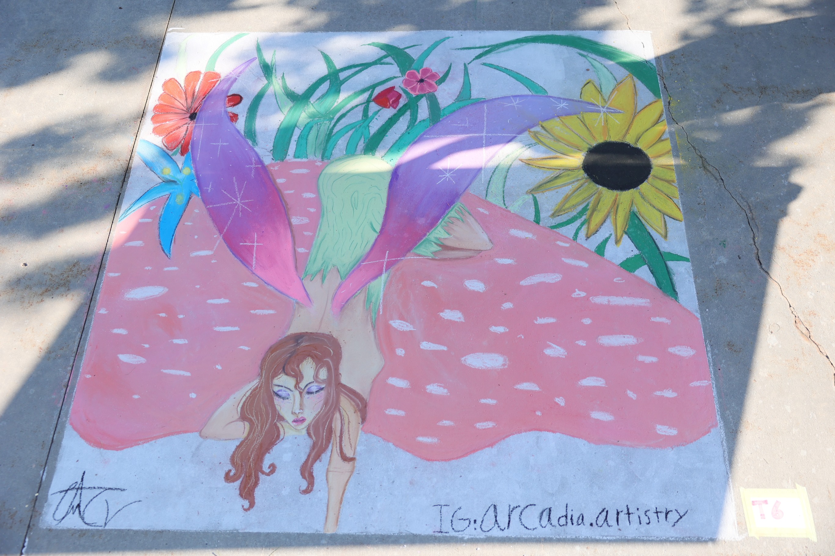 Woman in Pond/Meadow