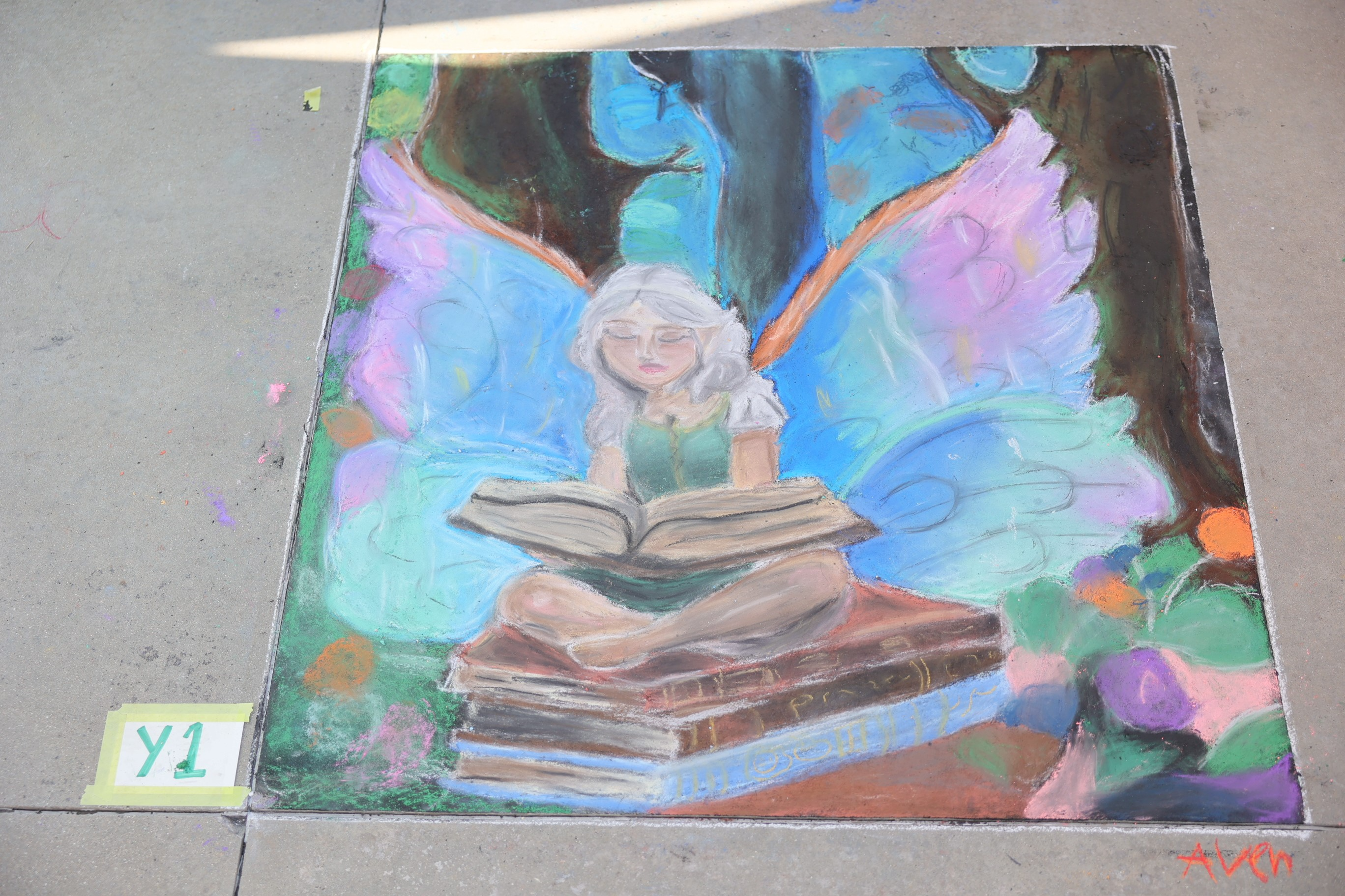 Fairy on Books