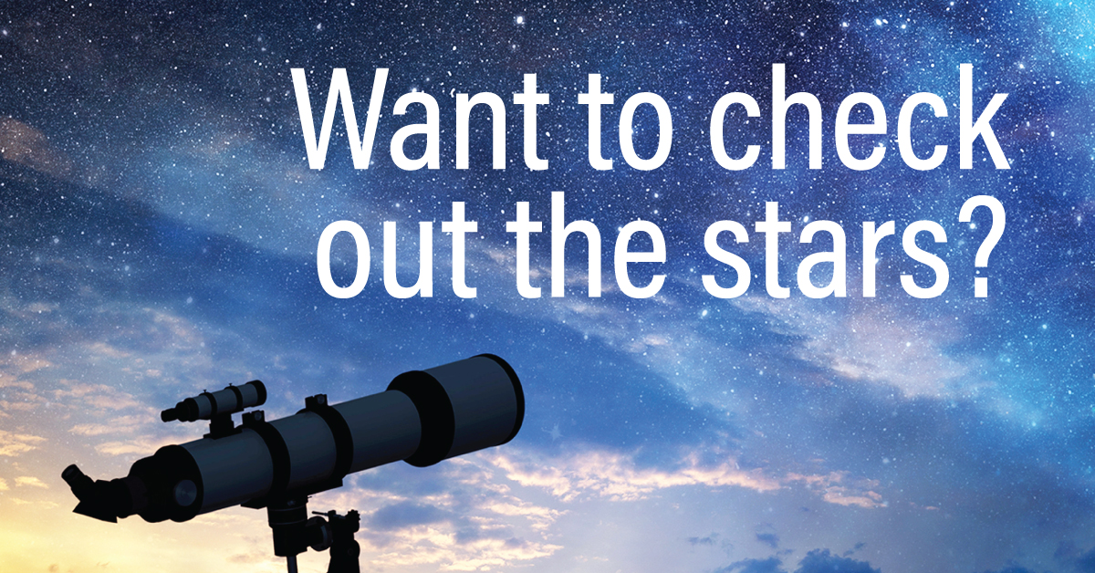 Telescopes at the County Library