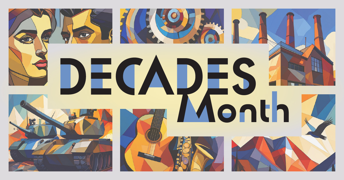 Decades Month at the County Library